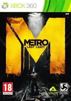 Metro Last Light (USA) box cover front